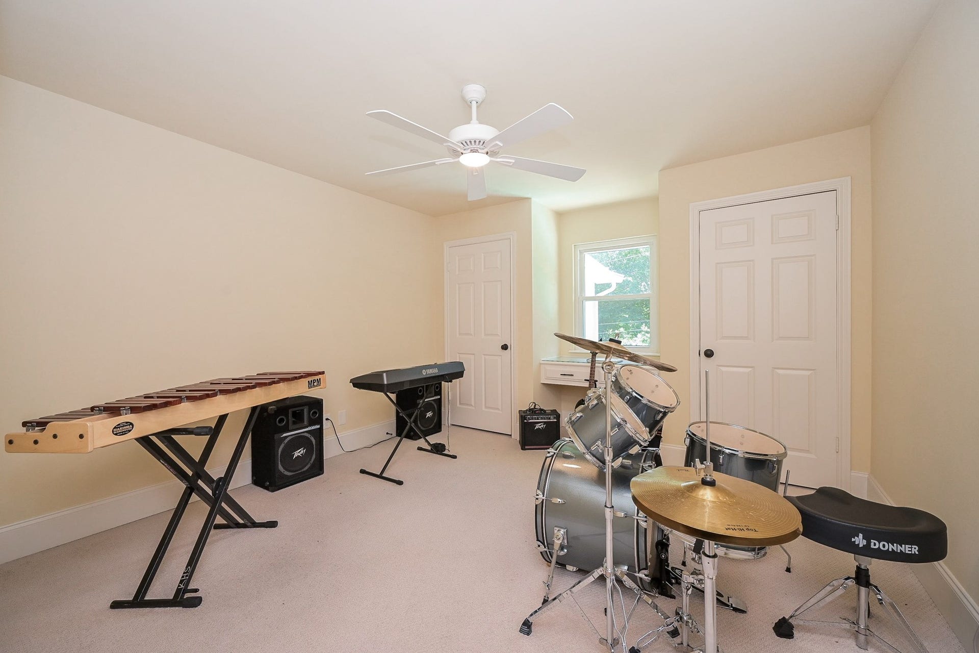 Additional second floor bedroom with 2 closets.
