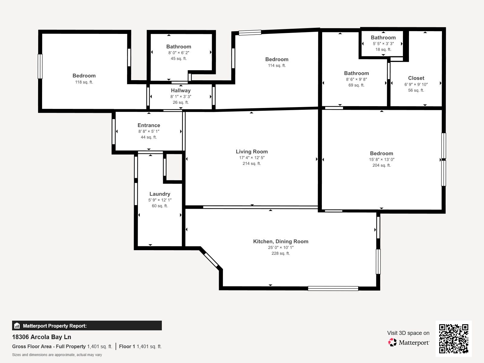 18306 Arcola Bay Lane, Richmond, TX 77407 Floor plan