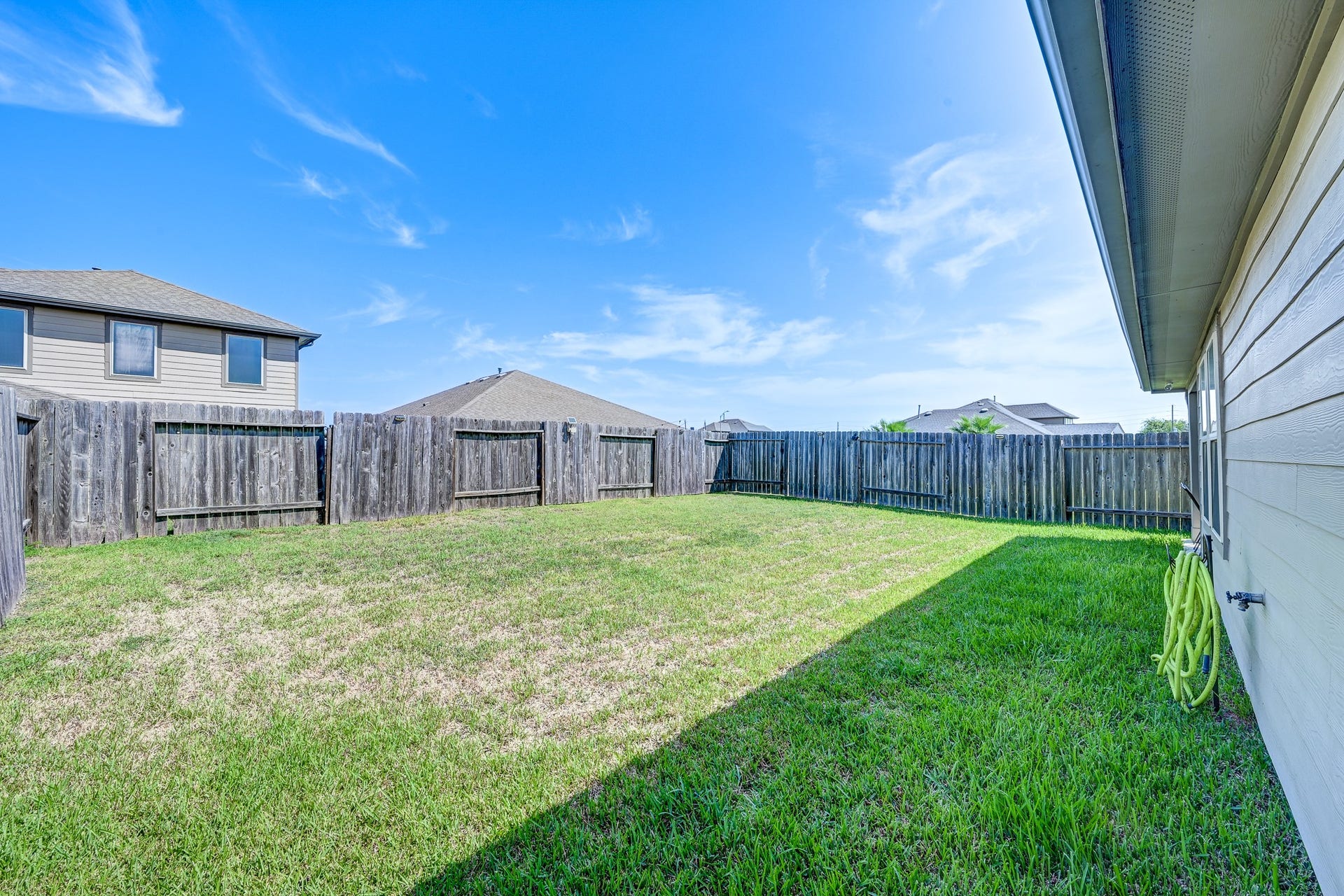 18306 Arcola Bay Lane, Richmond, TX 77407 Spacious backyard