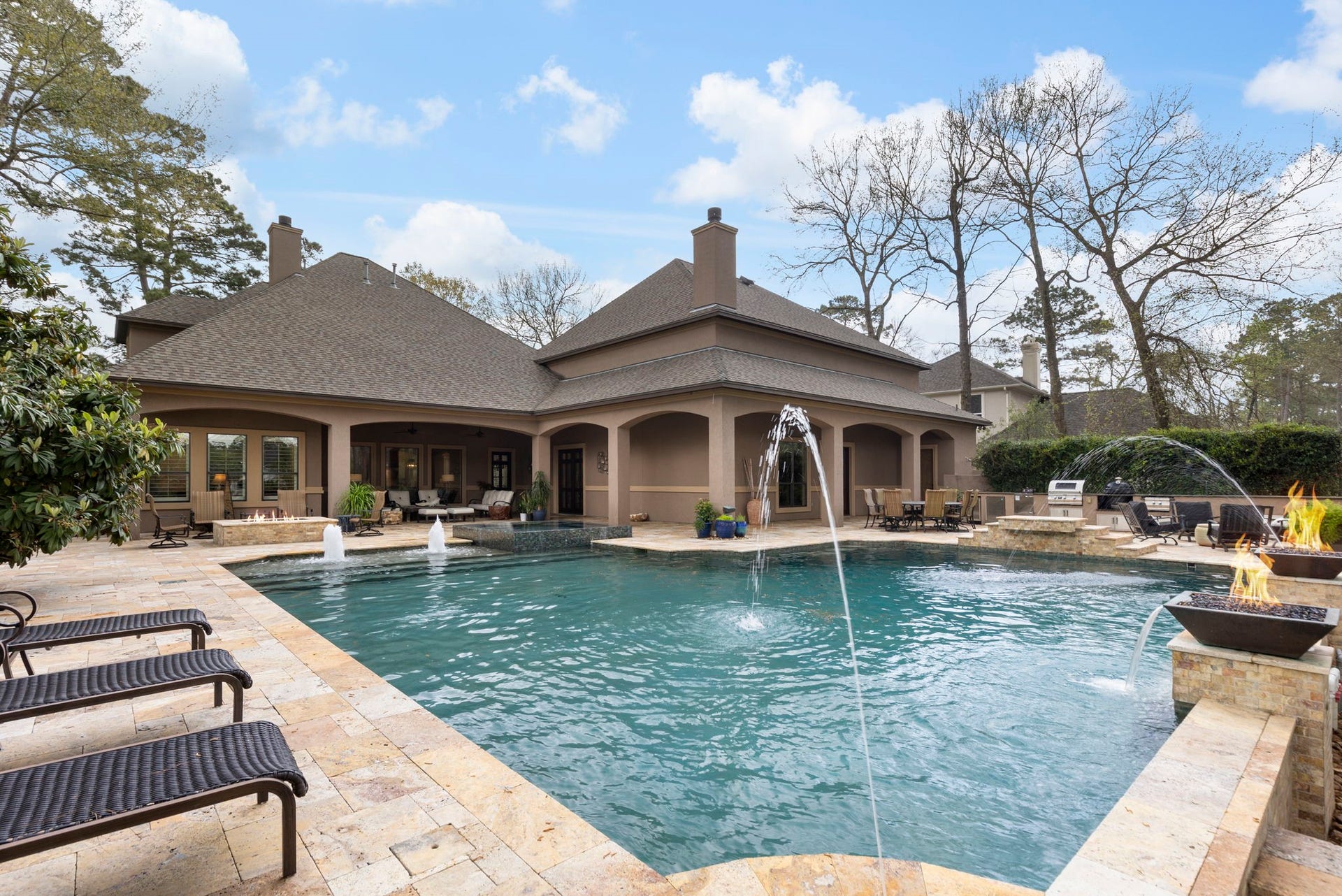 An exceptional outdoor setting truly designed for entertaining and creating unforgettable moments with family and friends.