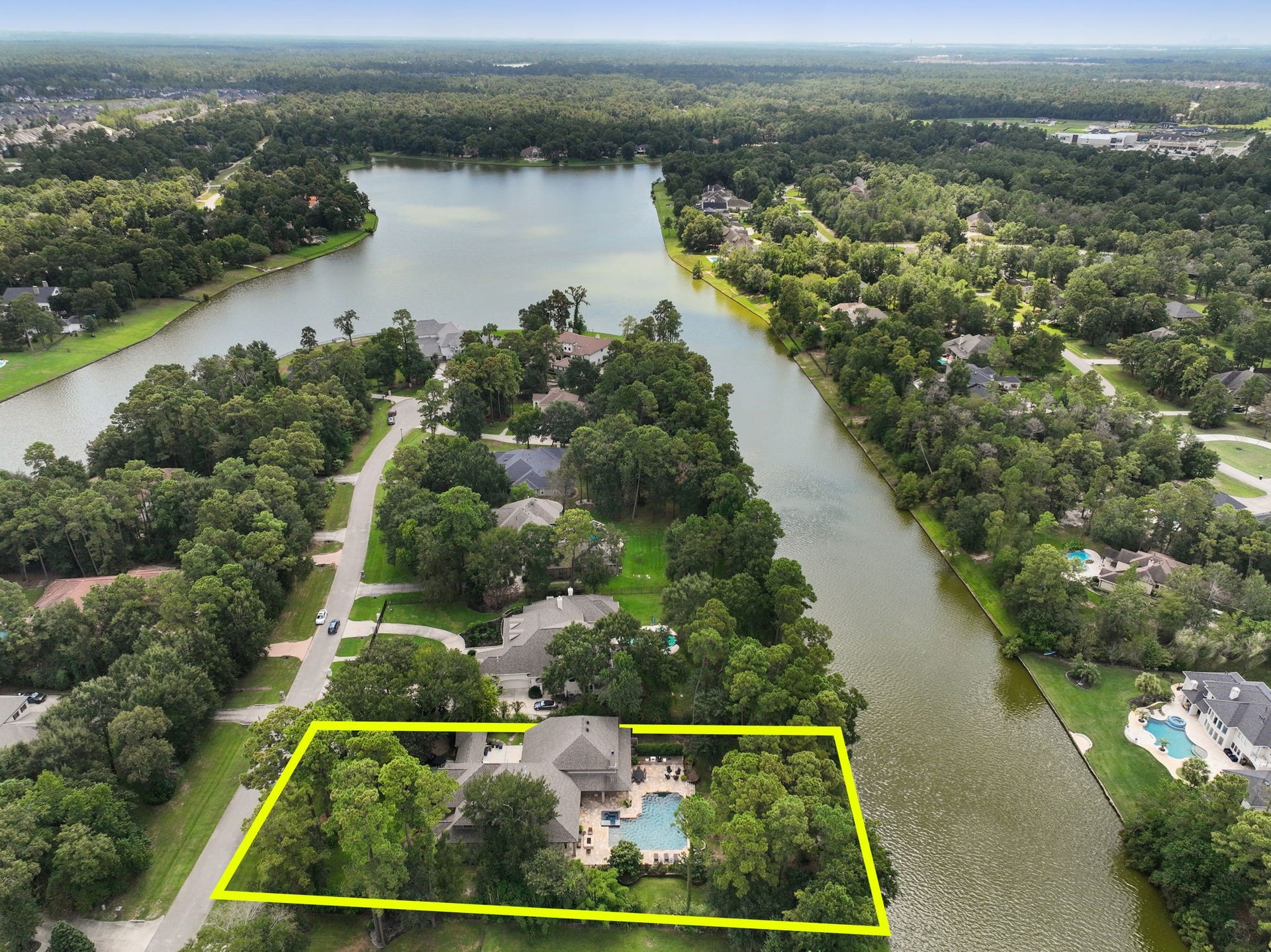 Situated on the communitys largest lake (72 acres), offering expansive water views and exceptional waterfront living.