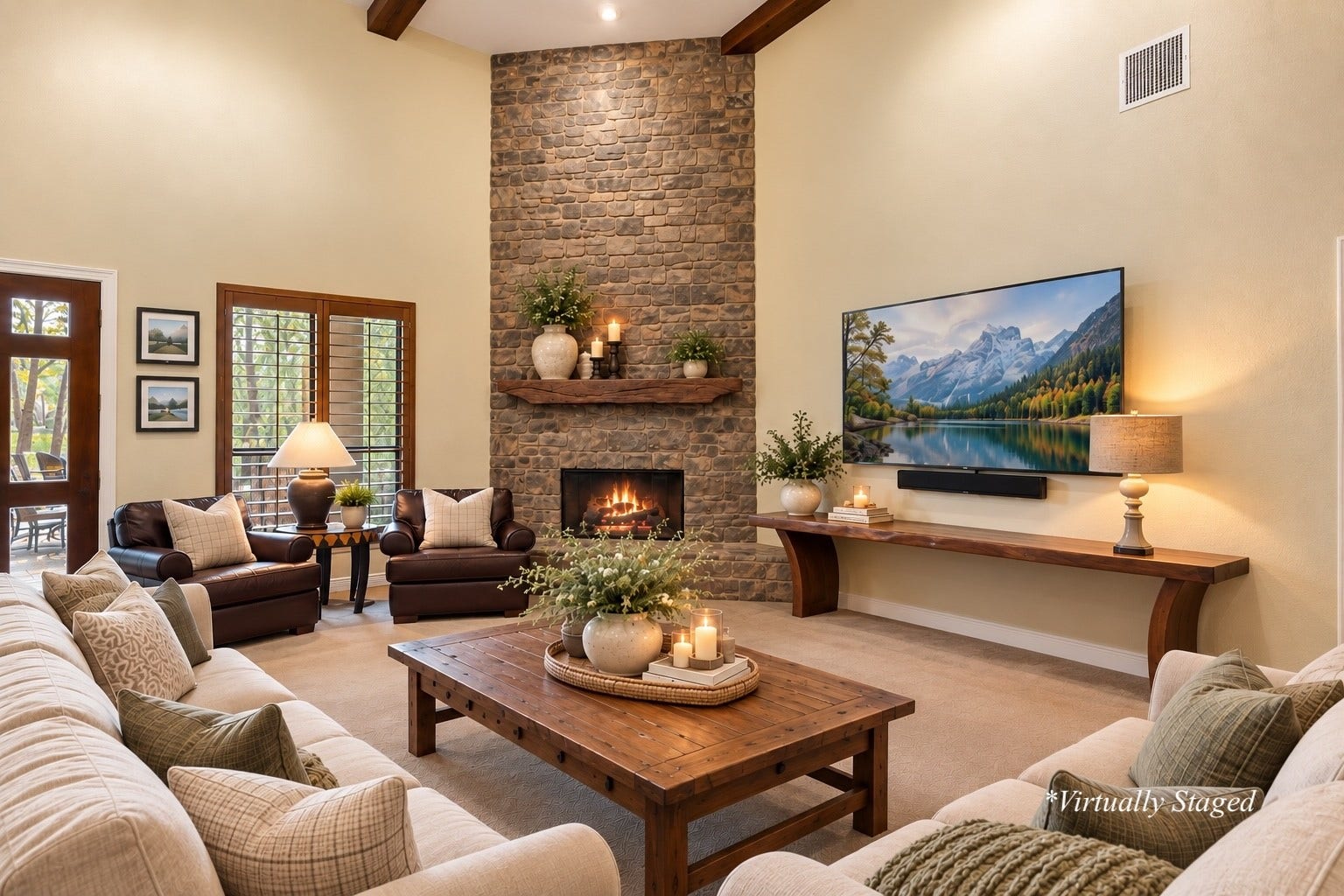 *Virtually Staged with some decor accents