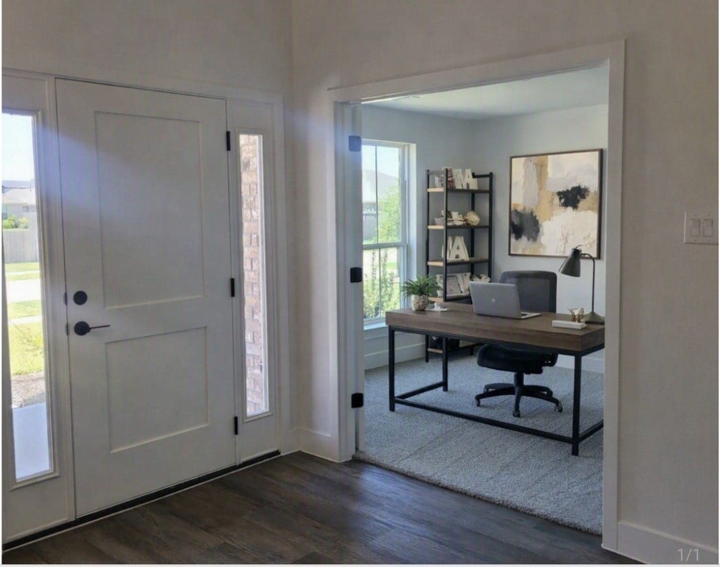 4415 Karam Landing, Dickinson, TX 77539 Fantastic office located at the front and enterance . Staged photo