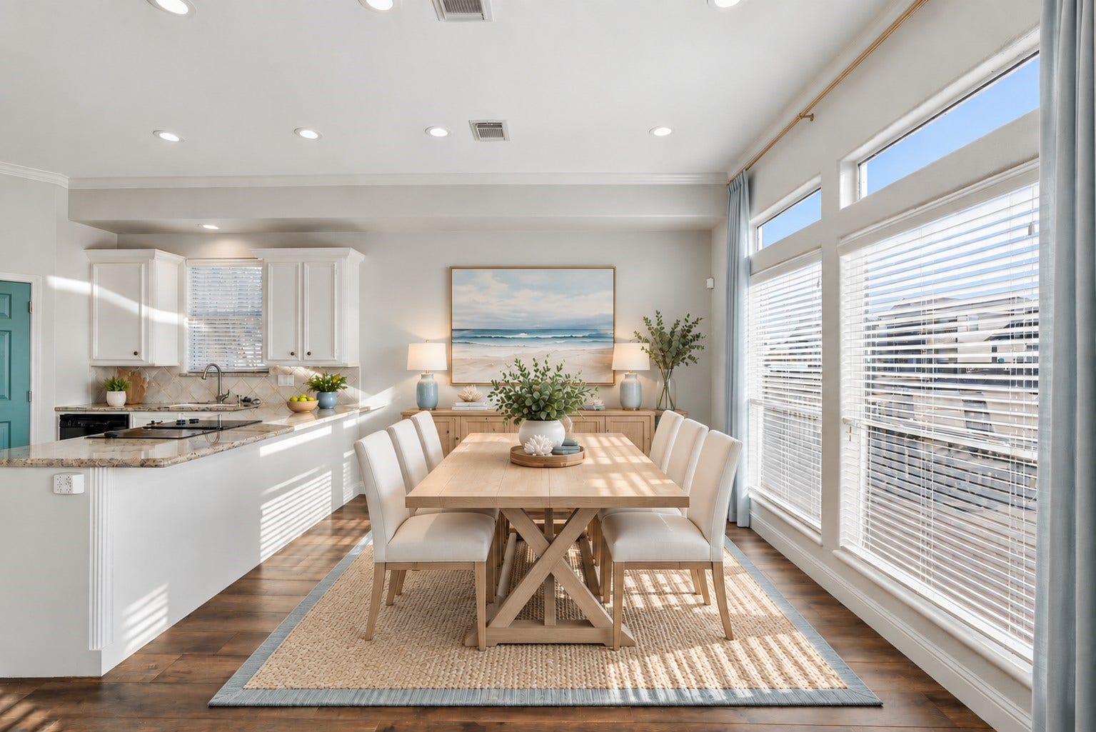 414 Westerly, Tiki Island, TX 77554 Dining AreaVirtually Staged