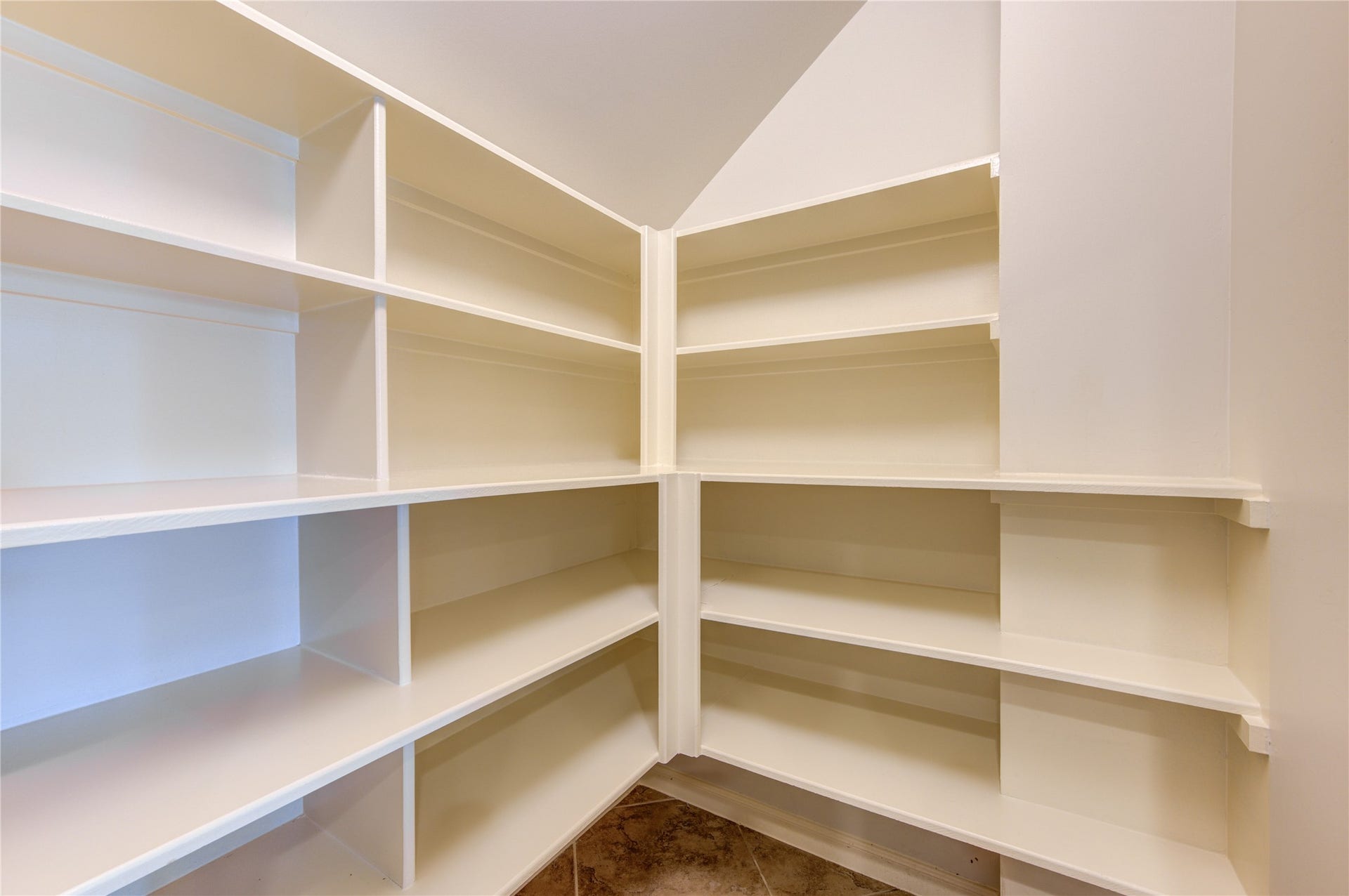 Lots of pantry storage.