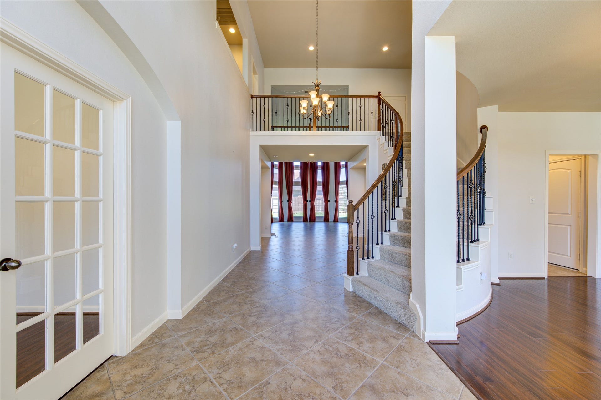 Modern style popular open plan Perry home.