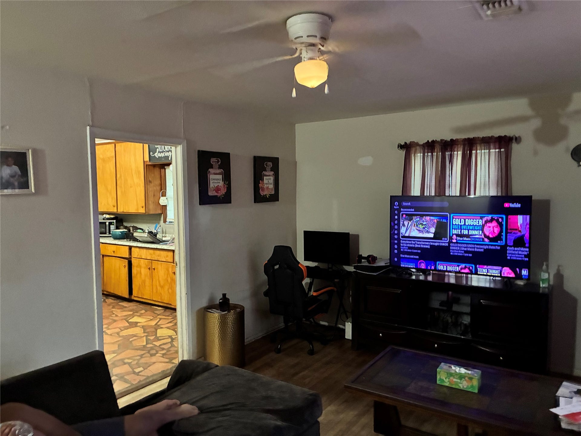 1930 Palm Street, La Marque, TX 77568 House #1 Living Room