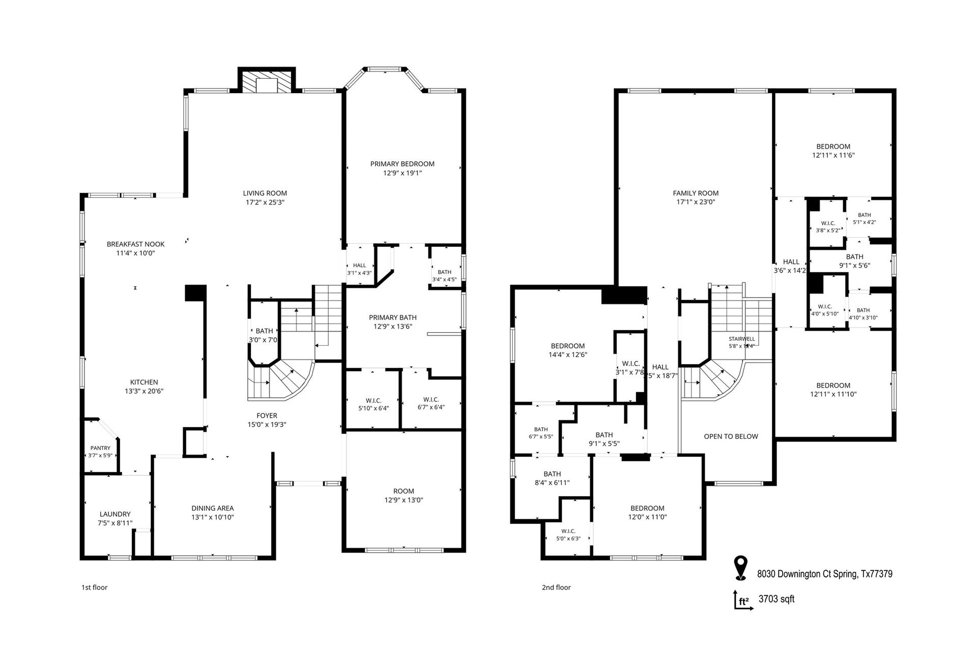 8030 Downington Court, Spring, TX 77379 8030 Downington Court, Spring, TX 77379