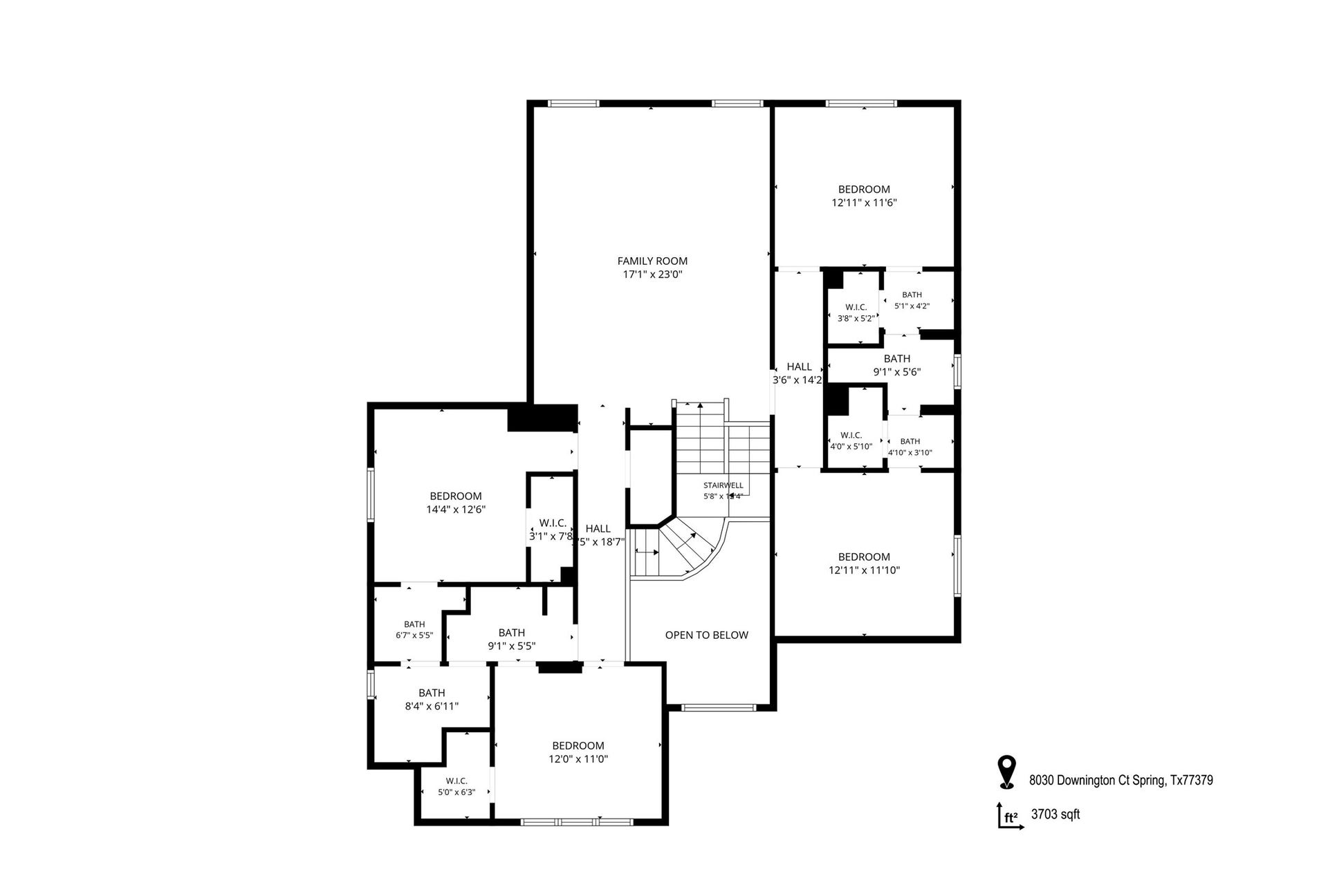 8030 Downington Court, Spring, TX 77379 8030 Downington Court, Spring, TX 77379
