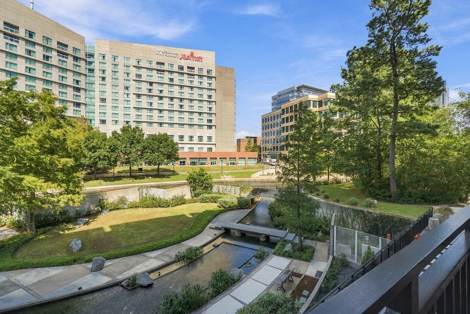 3 Waterway Court, #2D, The Woodlands, TX 77380 Beautifully landscaped grounds and winding walking paths create a peaceful setting along the Waterway and check out that Koi Pond!