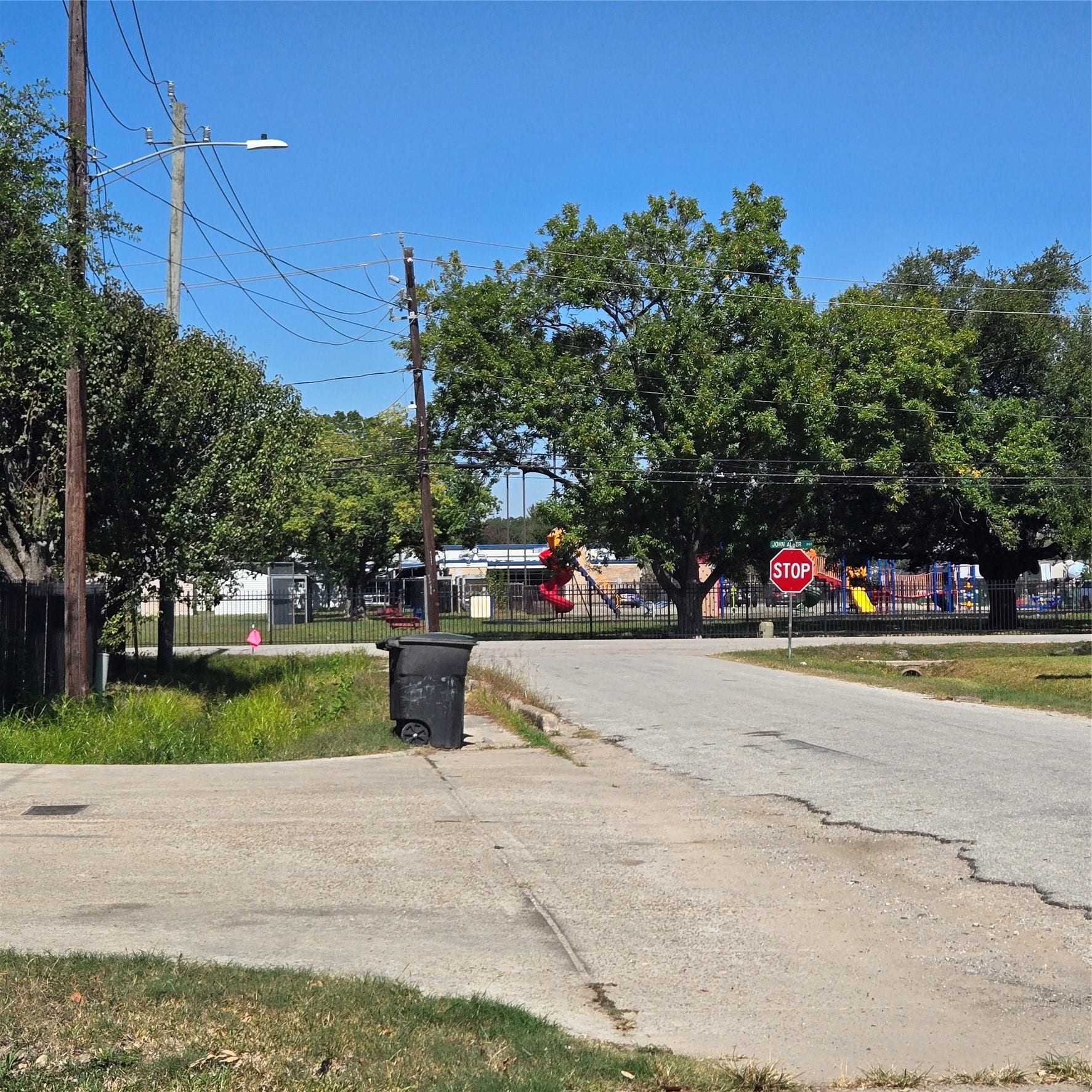 11821 Cardiff Road, Houston, TX 77076 school, view from the property.