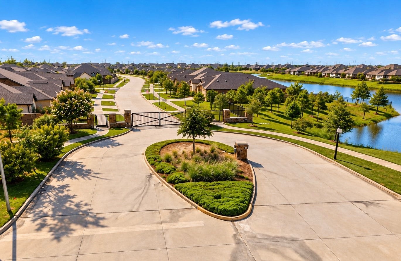 Gated Bonterra offers privacy, beautifully maintained surroundings and a true sense of arrival.