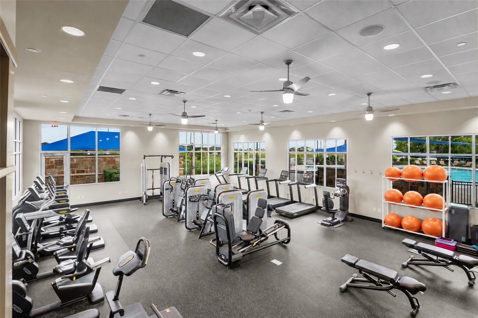 Wellness is part of everyday life, with fitness and recreation comfortably within reach.