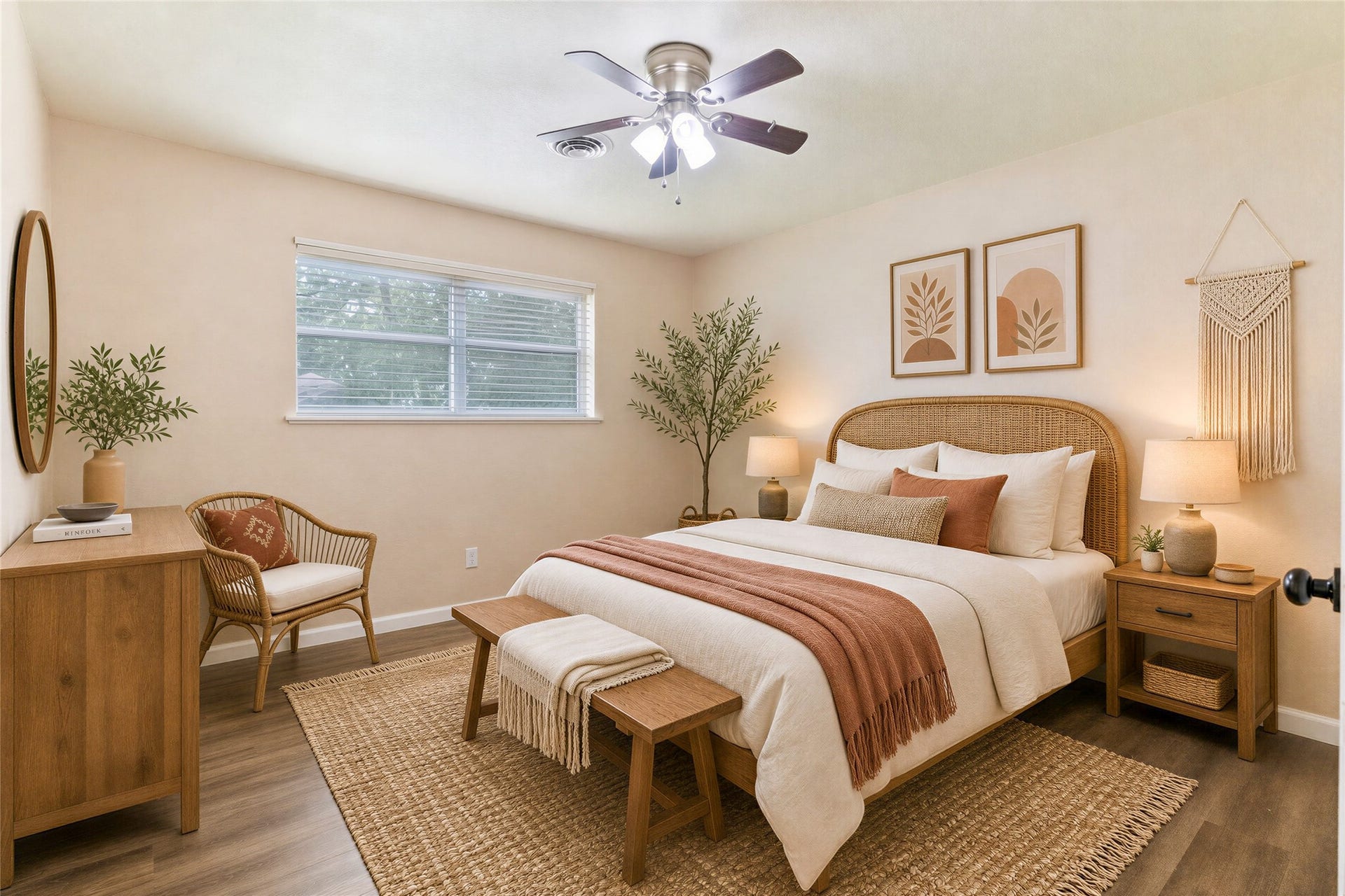 404 S 14th Street, West Columbia, TX 77486 Virtually Staged Image: Bedroom #3