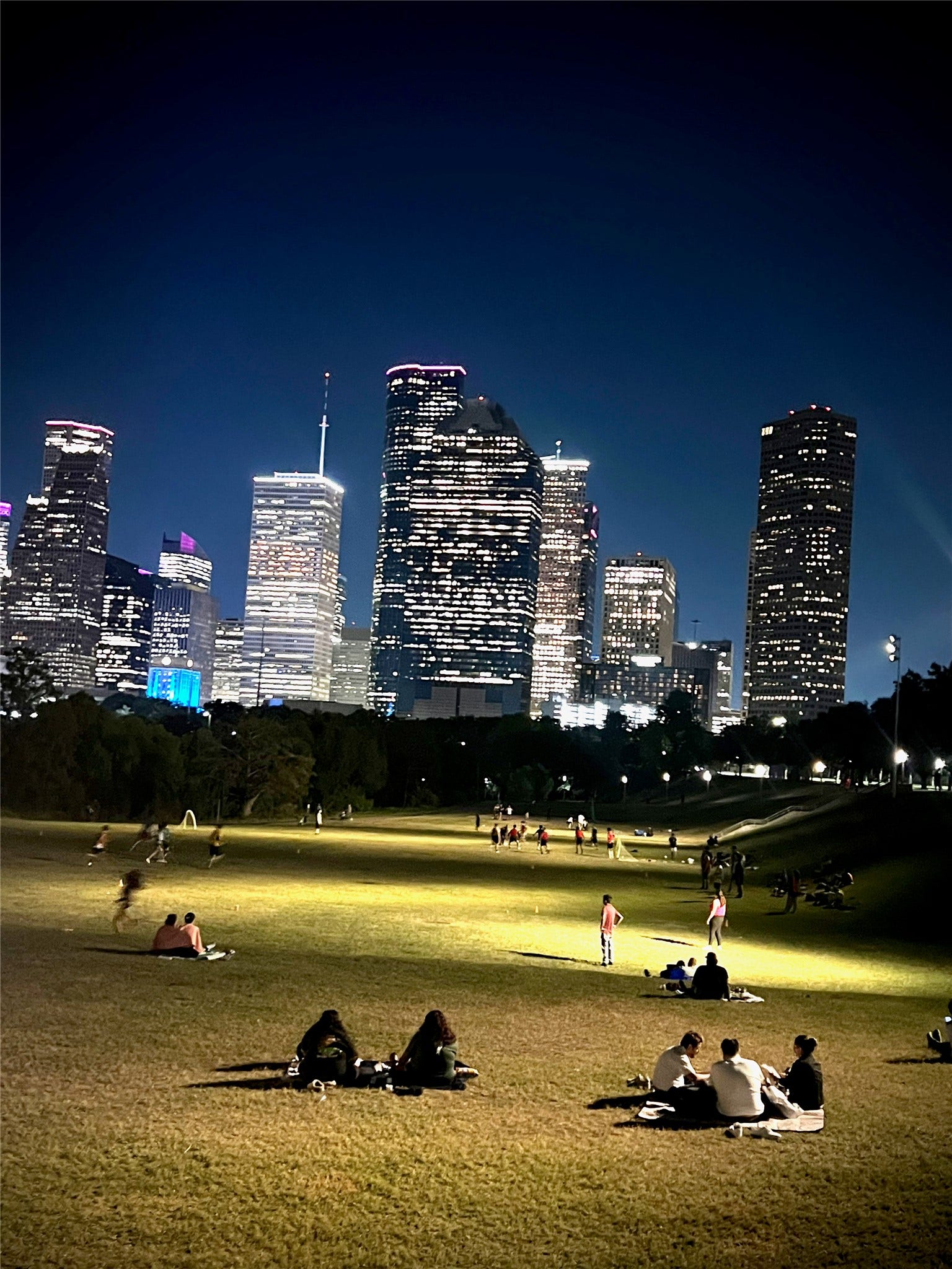 Downtown Houston & Eleanor Tinsley park also  minutes away.