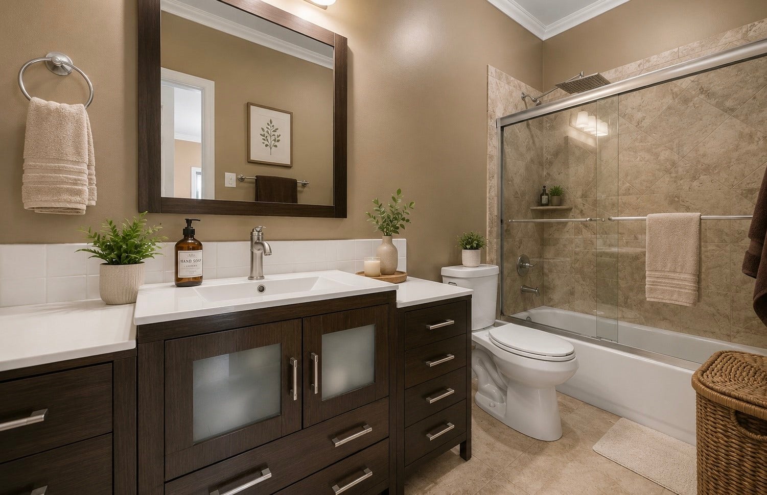 2526 Perez Road, Pasadena, TX 77502 virtual staging primary bath