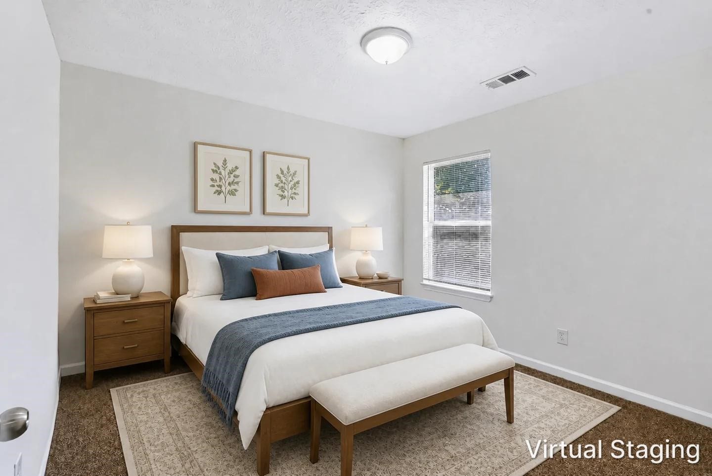 6528 Utah Street, Houston, TX 77091 Bright and inviting bedroom with neutral palette for a serene atmosphere.
