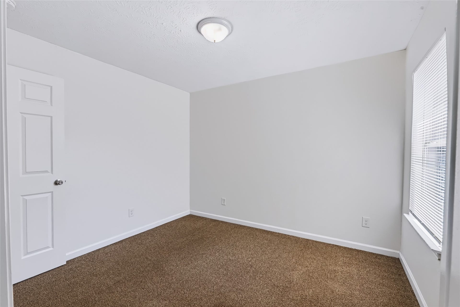 6528 Utah Street, Houston, TX 77091 Bright and cozy room with neutral walls, plush carpeting, and ample natural light from a large window.