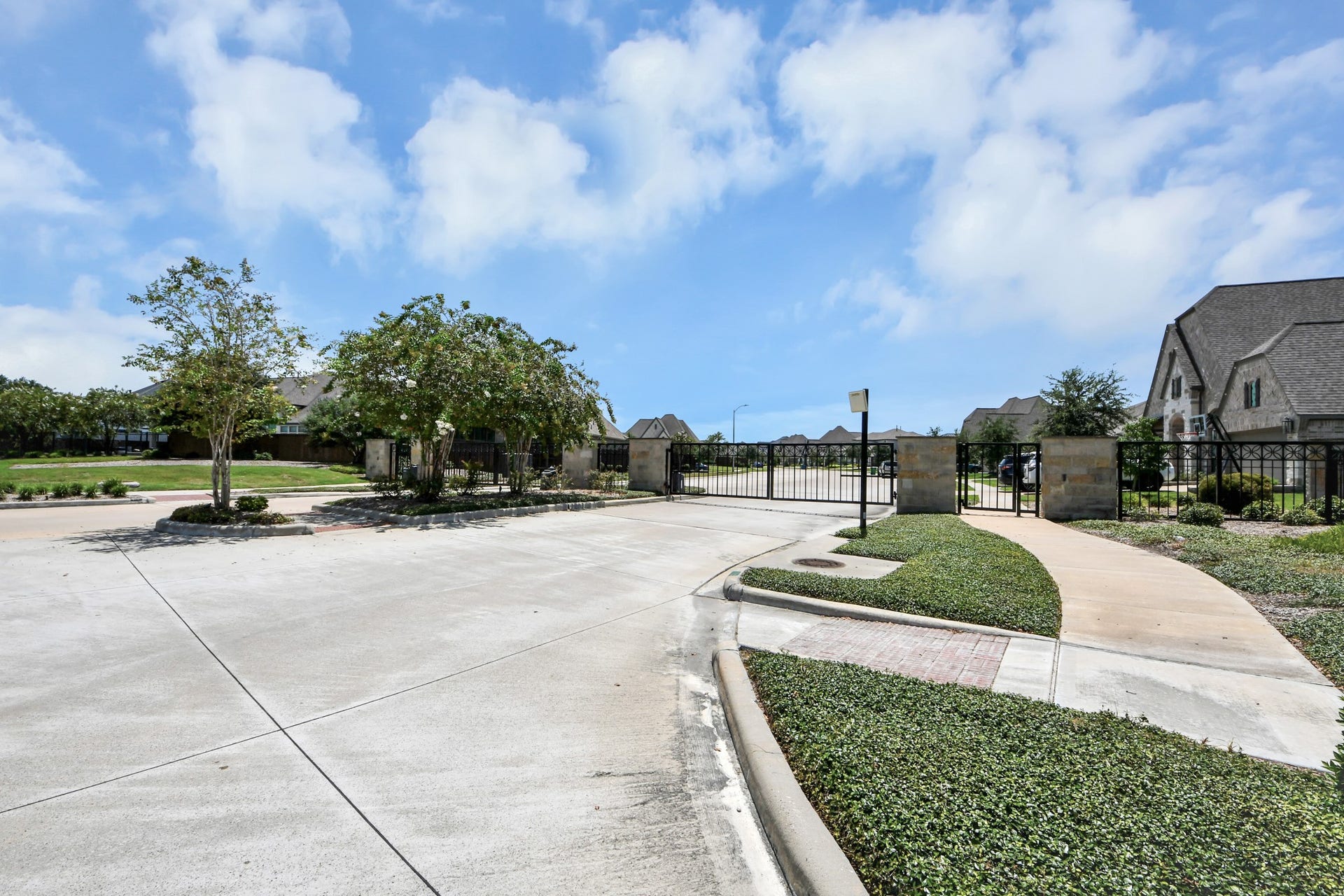 Gated community.