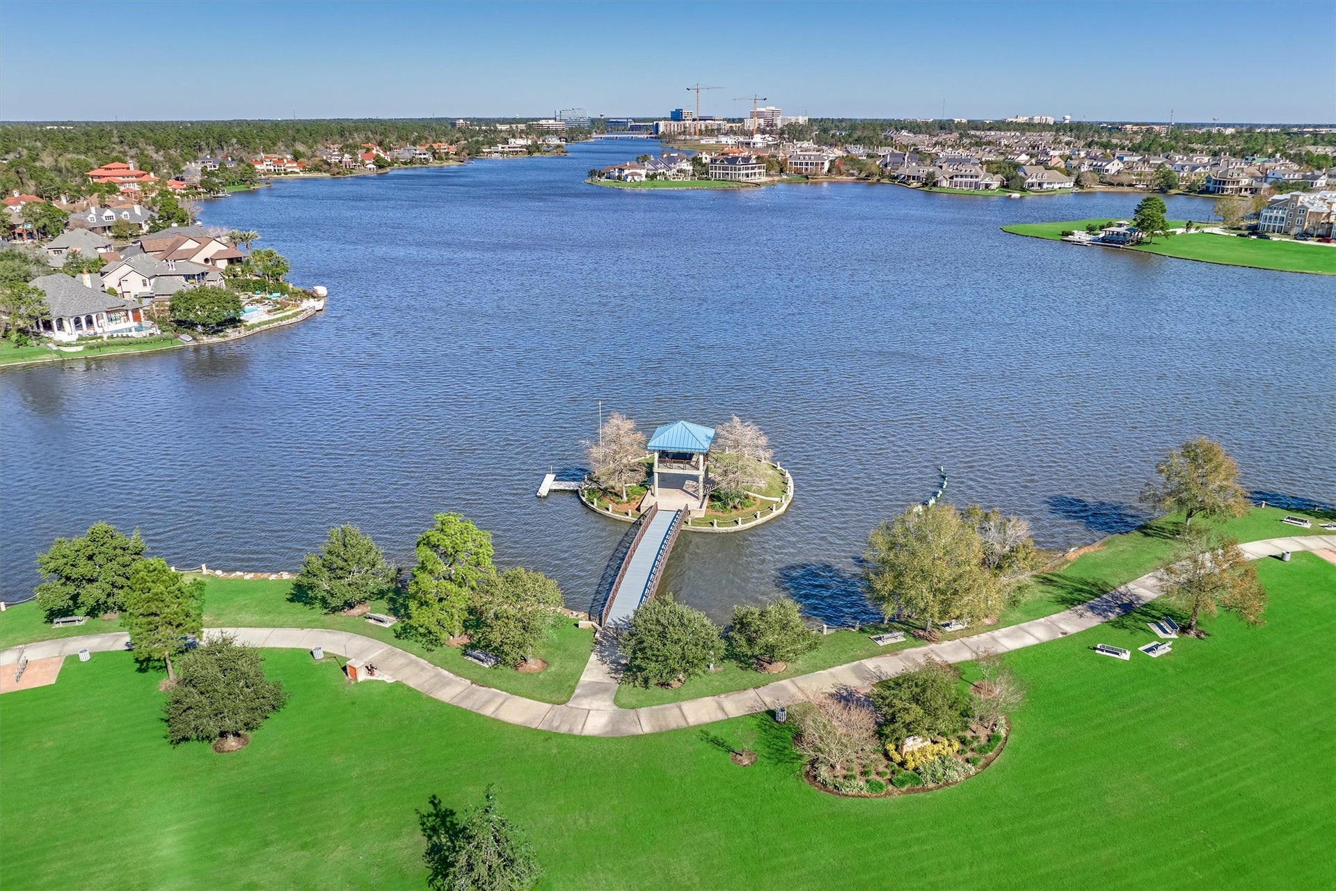 173 Timber Mill Street, The Woodlands, TX 77380 Enjoy the beauty of Lake Woodlands, just moments away, offering scenic waterfront views, outdoor recreation, and endless opportunities to enjoy The Woodlands lifestyle!