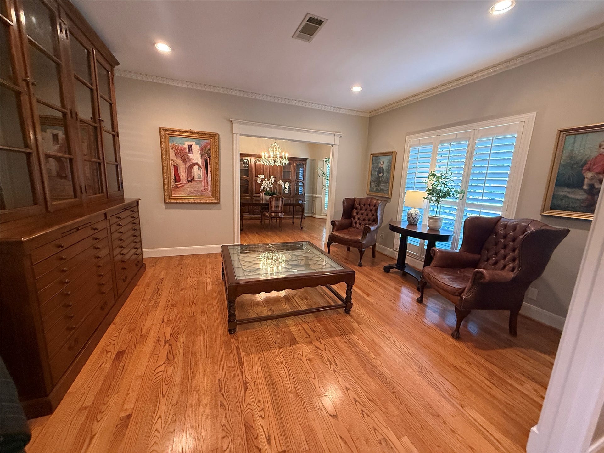 16131 Rudgewick Lane, Spring, TX 77379 Formal living room could be used as home office.