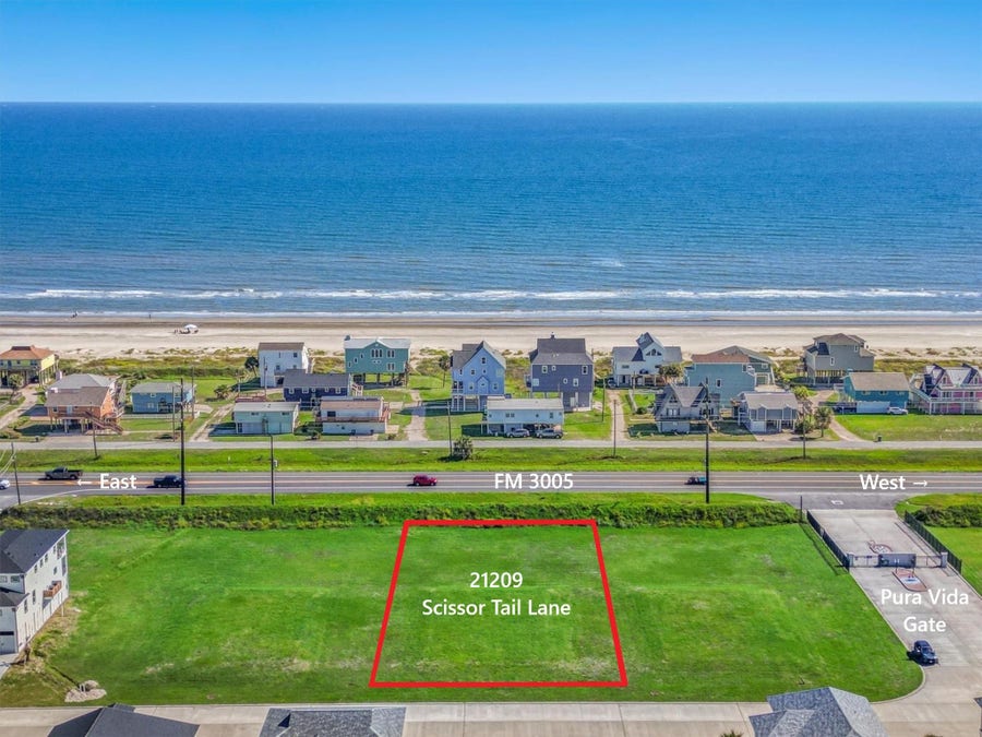 Property photo for 21209 Scissor Tail Lane, Galveston, TX