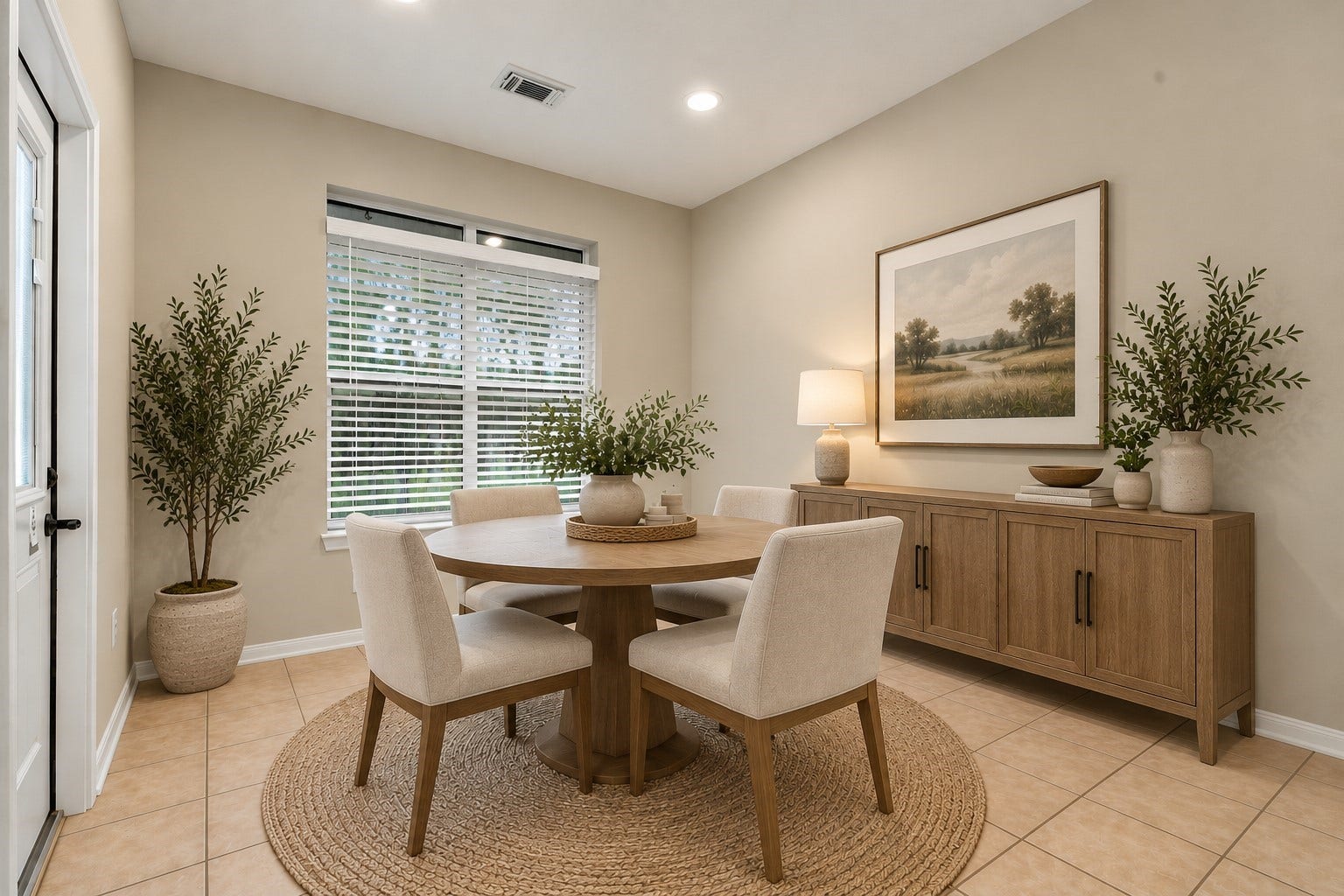 12843 Sherlock Acres Drive, Tomball, TX 77377 Adorable breakfast nook off the kitchen. (Virtually Staged)