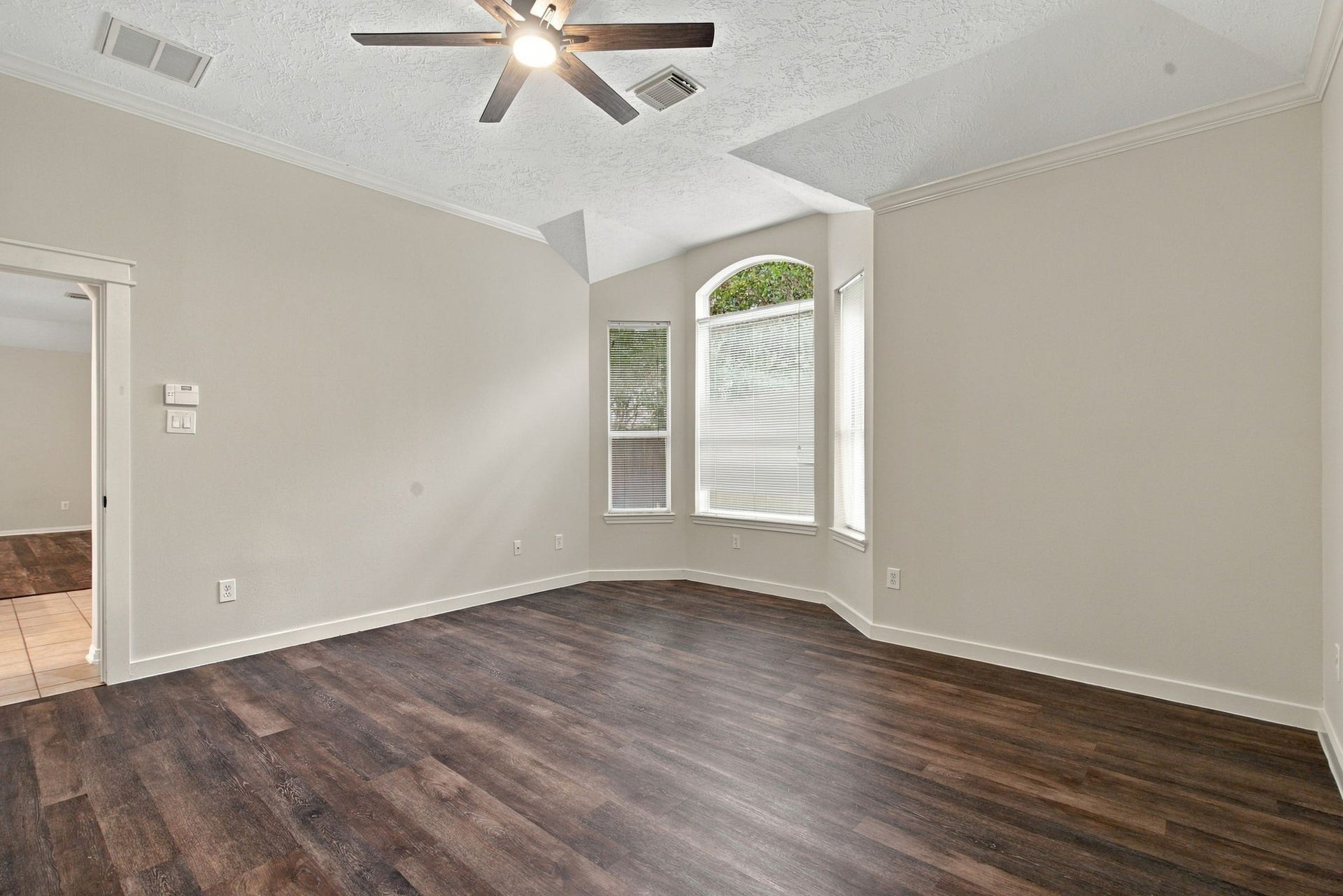 12843 Sherlock Acres Drive, Tomball, TX 77377 Additional view of this spacious primary bedroom with a private en suite.