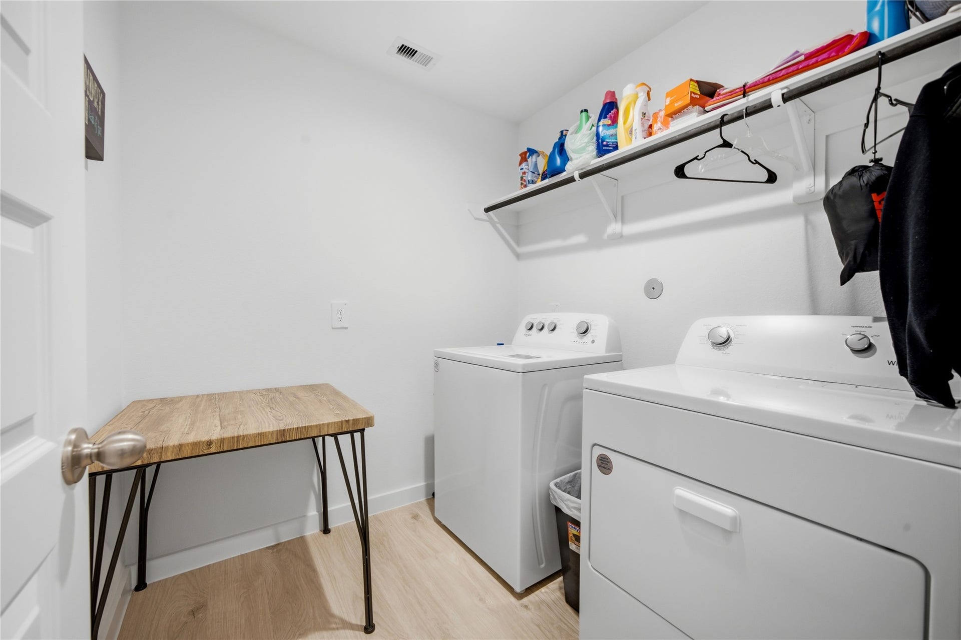 1206 Ricasoli Drive, Richmond, TX 77406 The utility room is really spacious! There's plenty of room for extra storage, a second refrigerator, or additional built-ins.