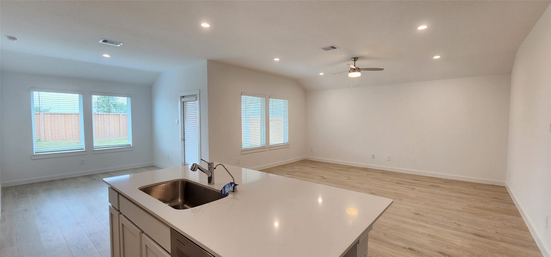 3318 Boothby Bay Lane, Fulshear, TX 77441 Kitchen to Living and Breakfast