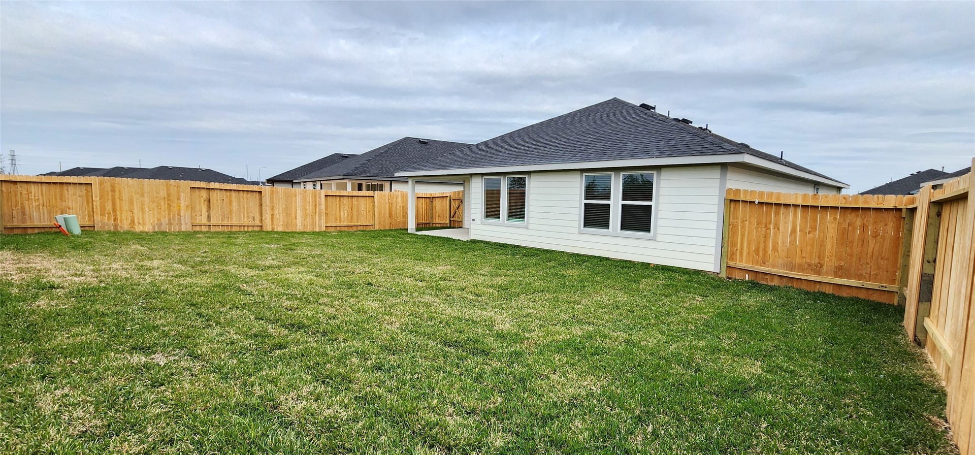 3318 Boothby Bay Lane, Fulshear, TX 77441 Backyard and covered patio