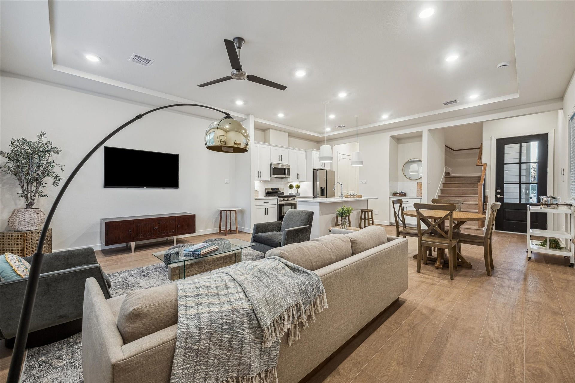 Representative photo showing community model home interior. Layout and selections may vary.