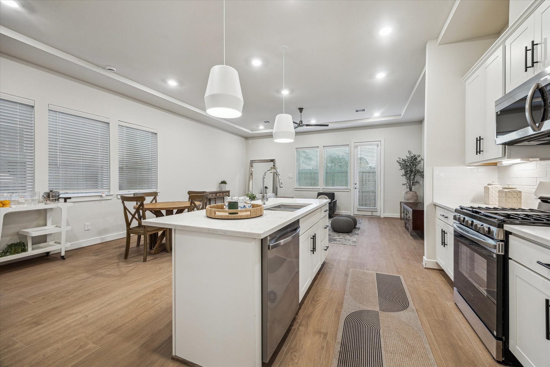 Representative photo showing community model home interior. Layout and selections may vary.