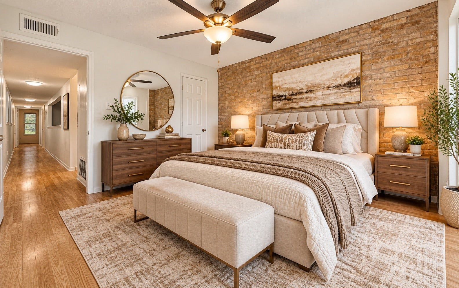 2223 Par Lane, Richmond, TX 77469 Virtually staged secondary bedroom