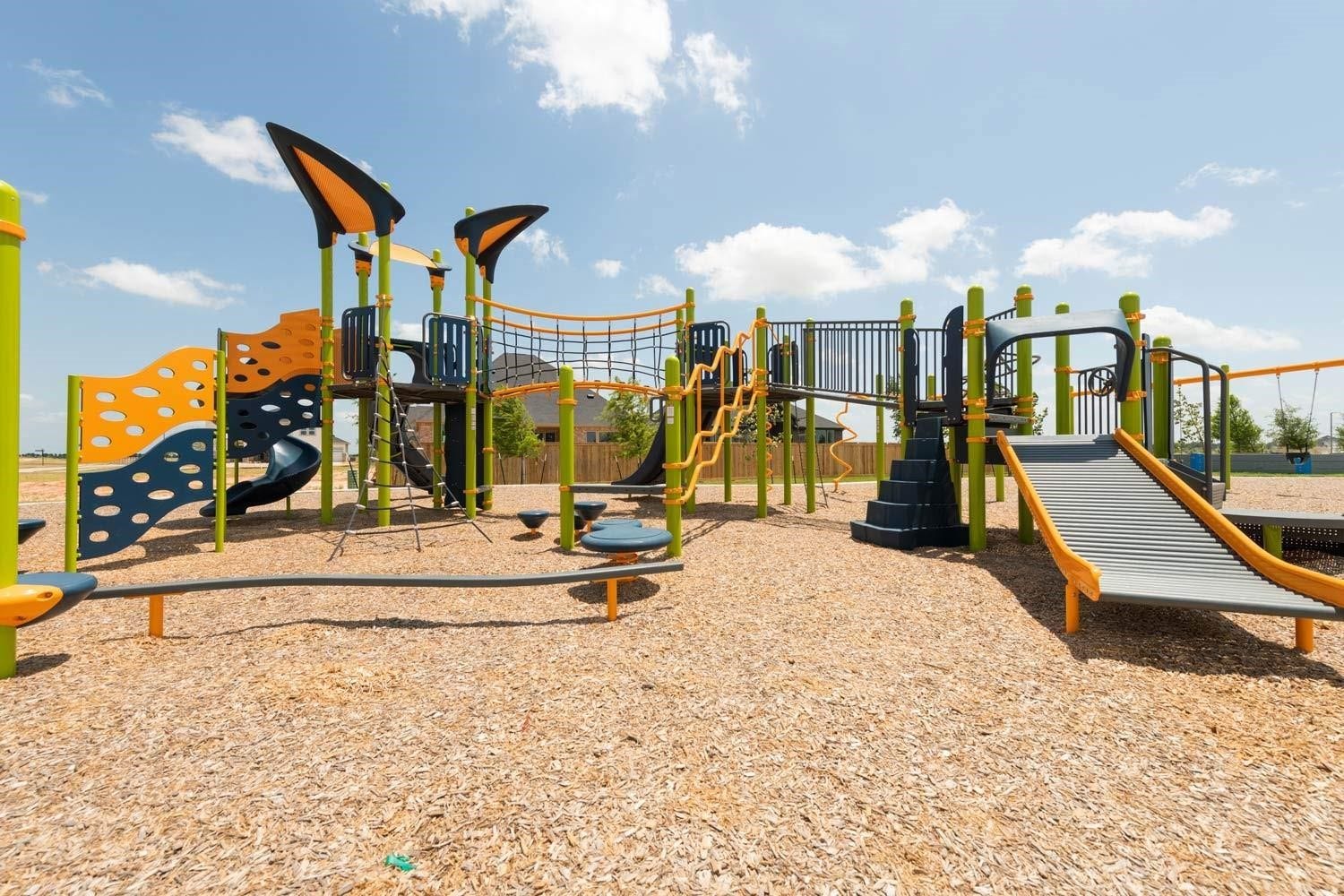 Endless playground fun for little people to run off some energy.