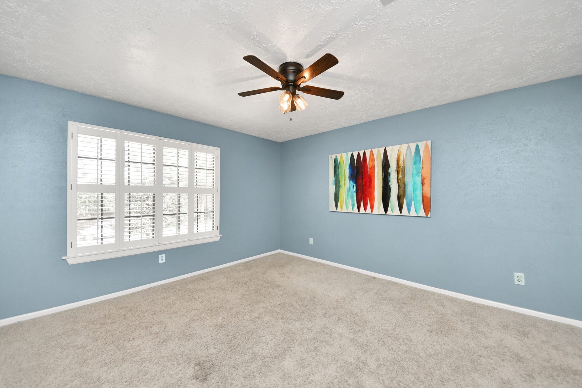7615 Park Falls Drive, Houston, TX 77095 The largest of the secondary bedrooms