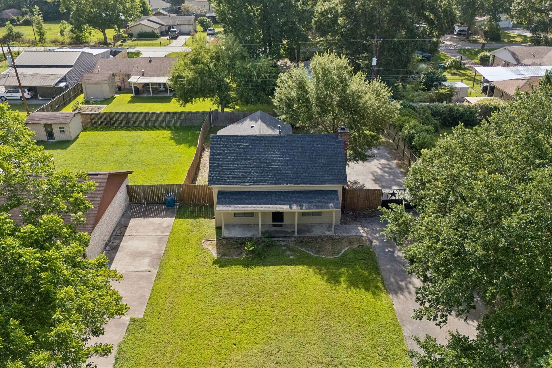 21822 Tophill Drive, Spring, TX 77388 Spacious Backyard