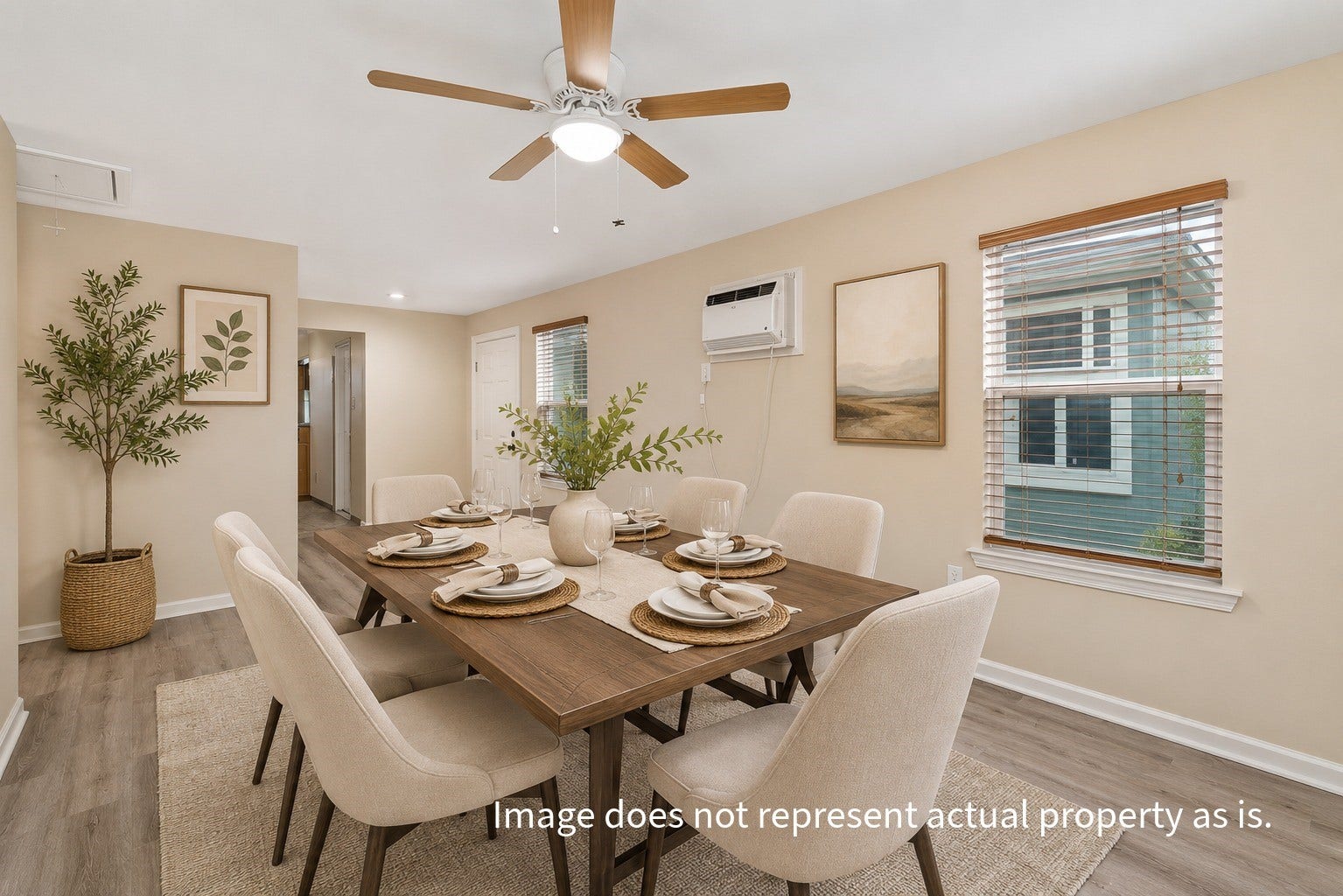 Virtual staging