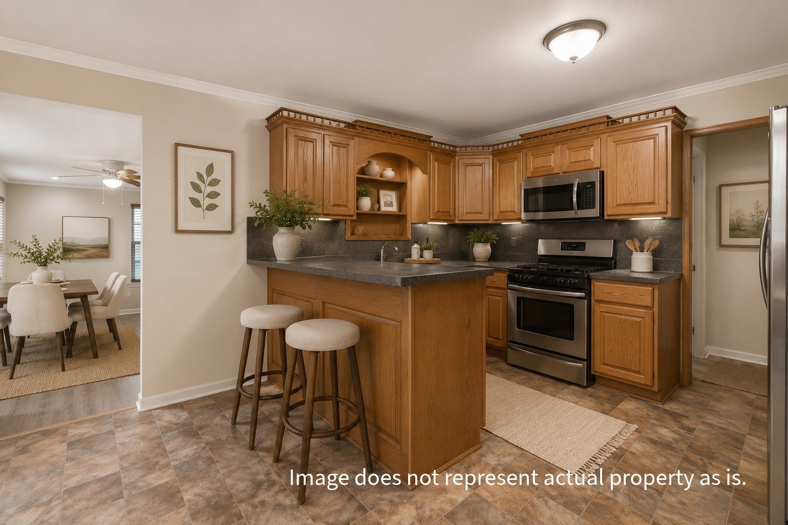 Virtual staging