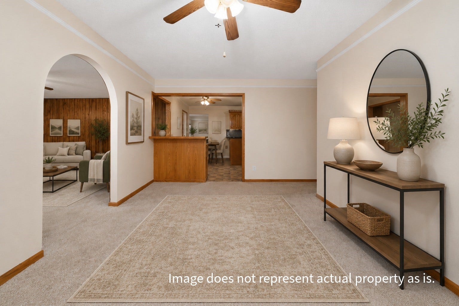 Virtual staging