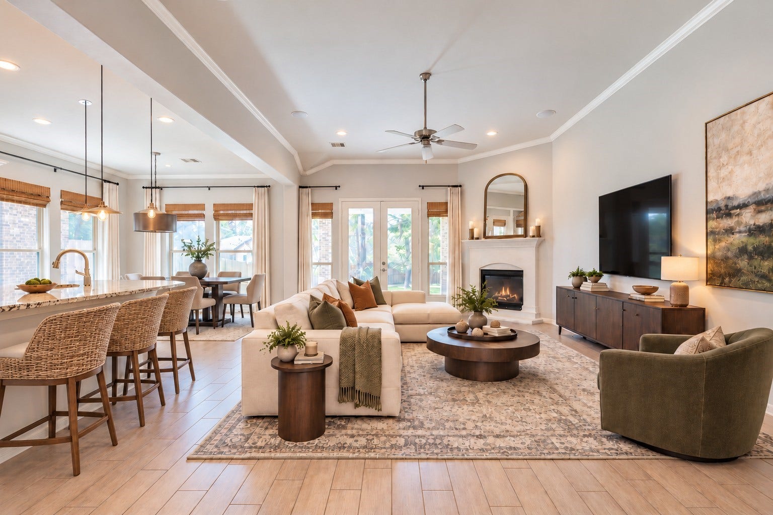 111 Riverbend Way, Montgomery, TX 77316 digitally staged
