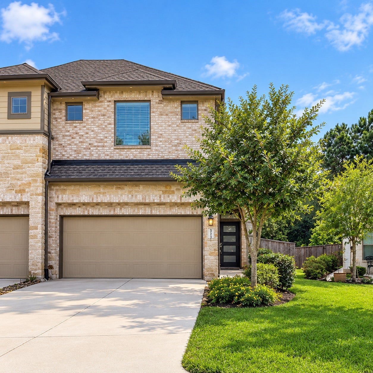 323 N Spotted Fern Drive, Montgomery, TX 77316 Front