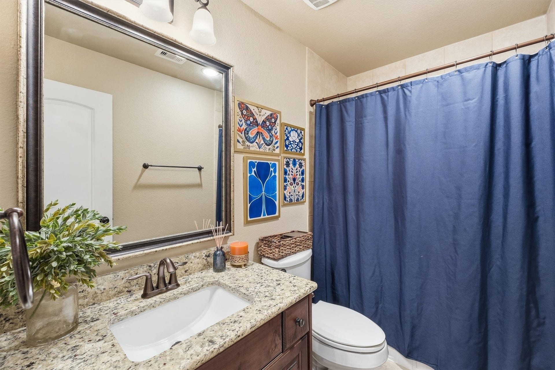 210 Fox Squirrel Court, Pinehurst, TX 77362 Neutral finishes ready for your style.