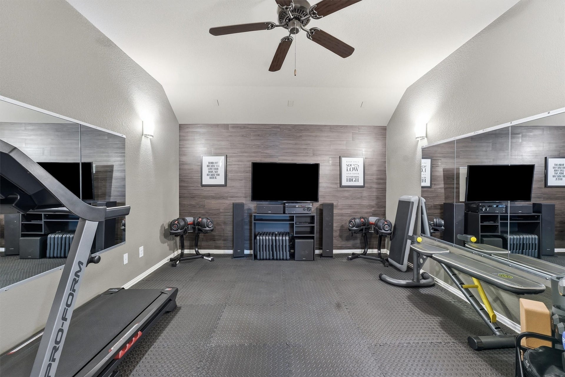 210 Fox Squirrel Court, Pinehurst, TX 77362 Dedicated media room for movie nights or a home gym