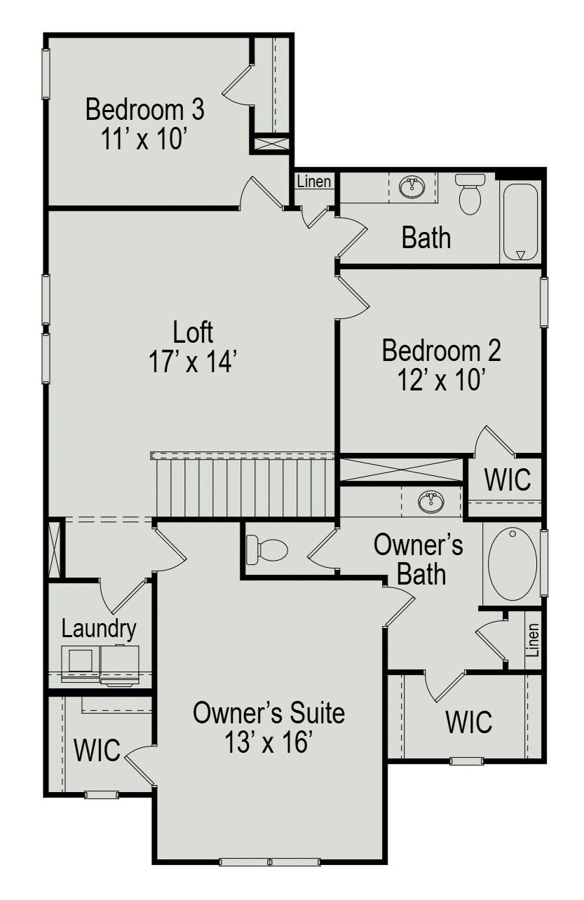654 Cherry Tree Drive, La Marque, TX 77568 Second Floor
