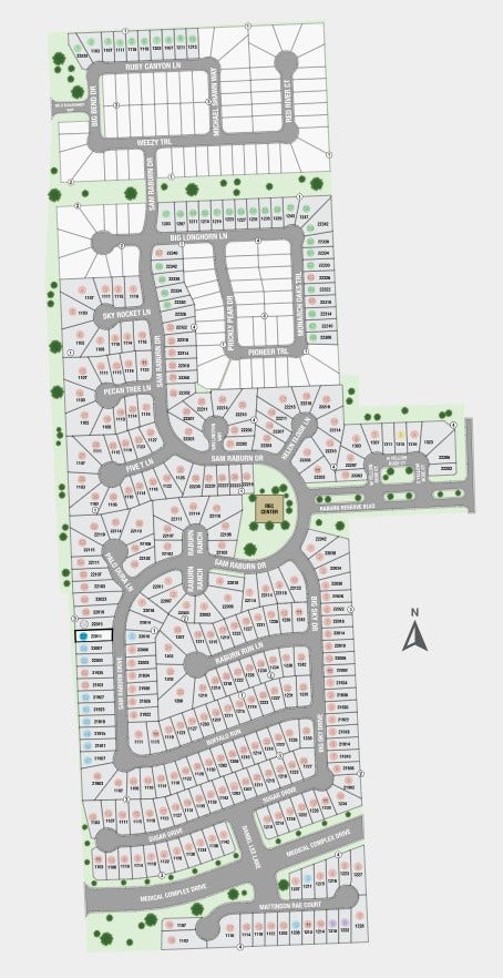 22011 Sam Raburn Drive Sitemap