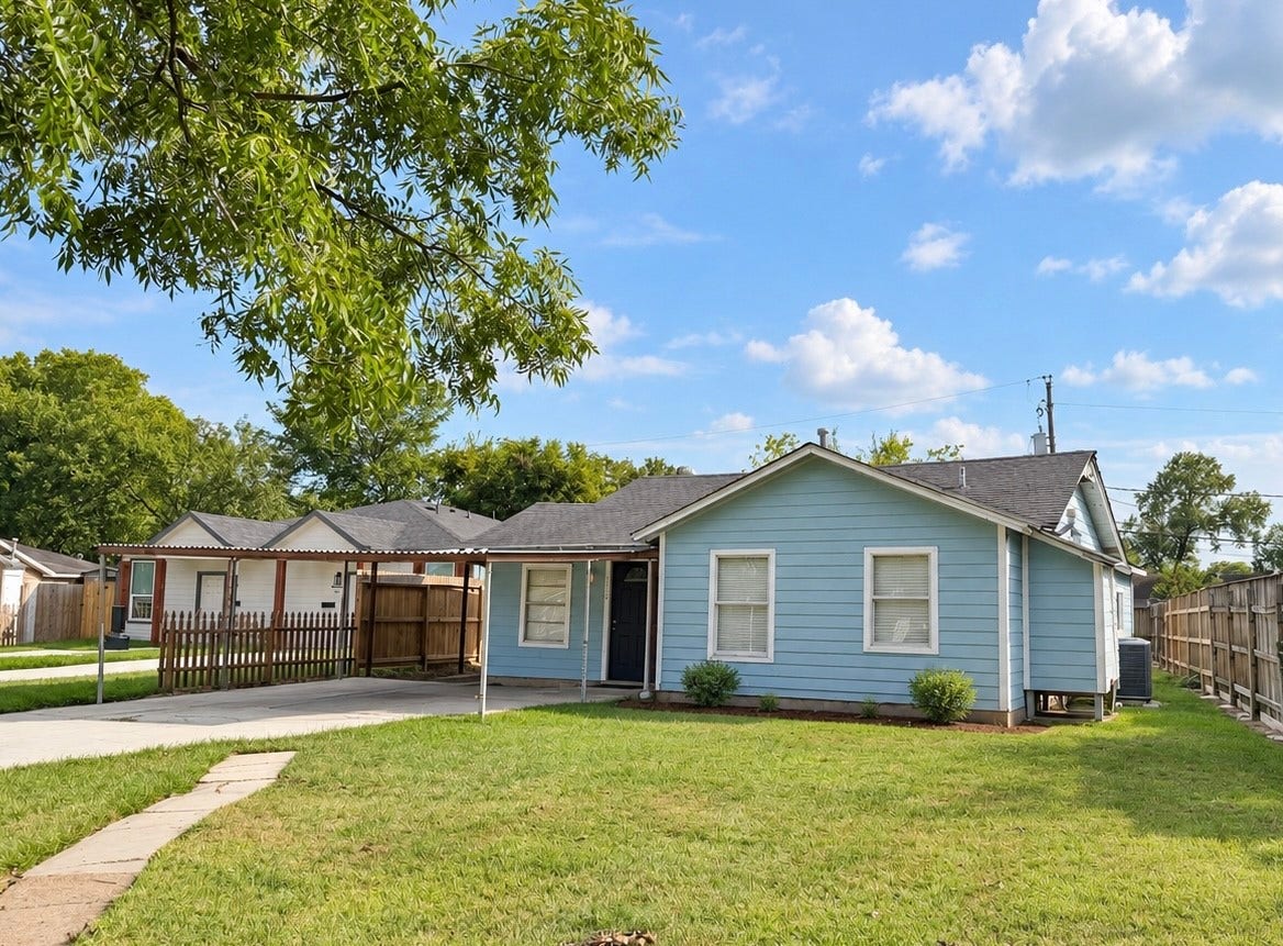 1210 Bernard Street, Pasadena, TX 77506 virtual staging front of house