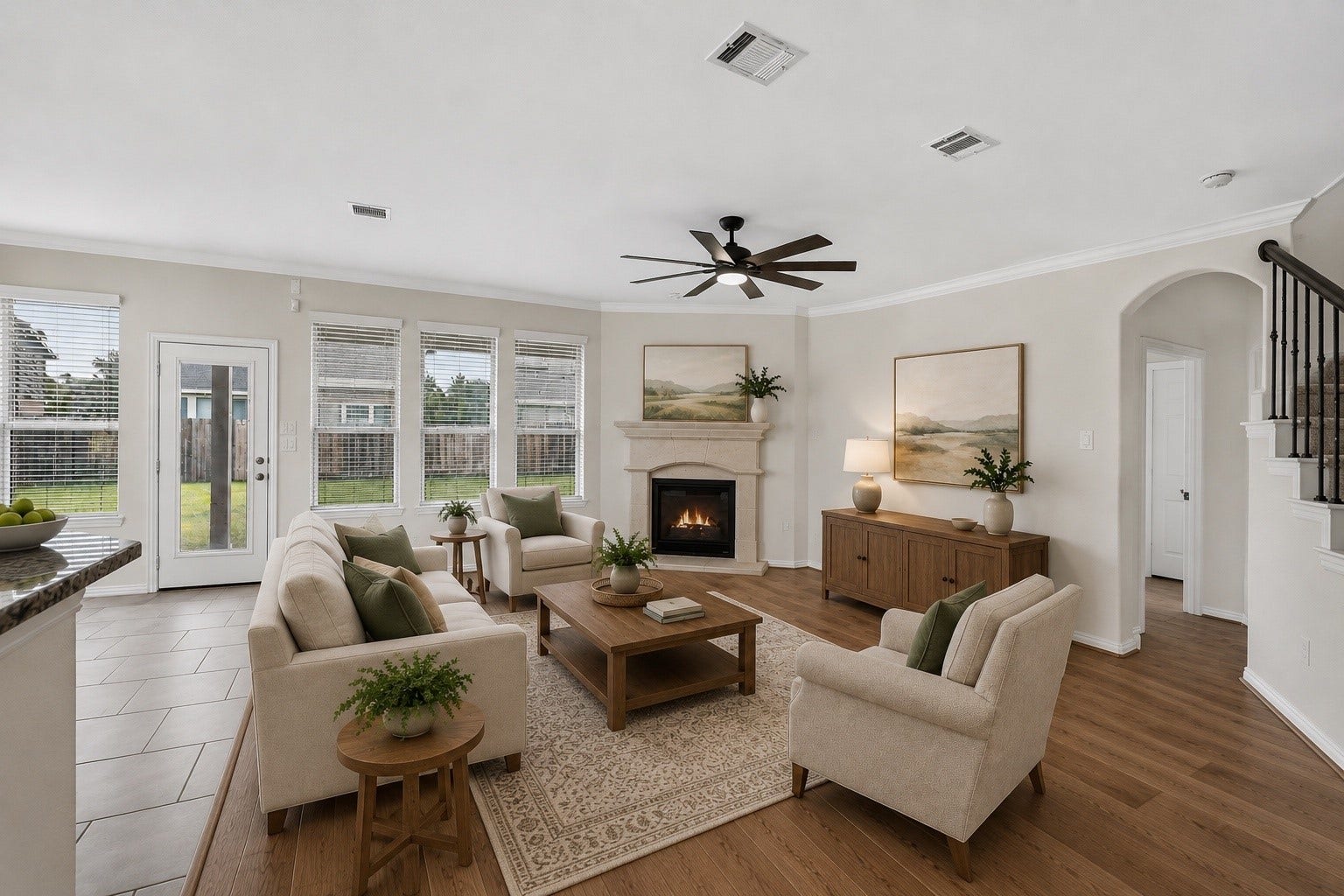 13302 Maywater Crest Court, Humble, TX 77346 This photo was virtually staged.
