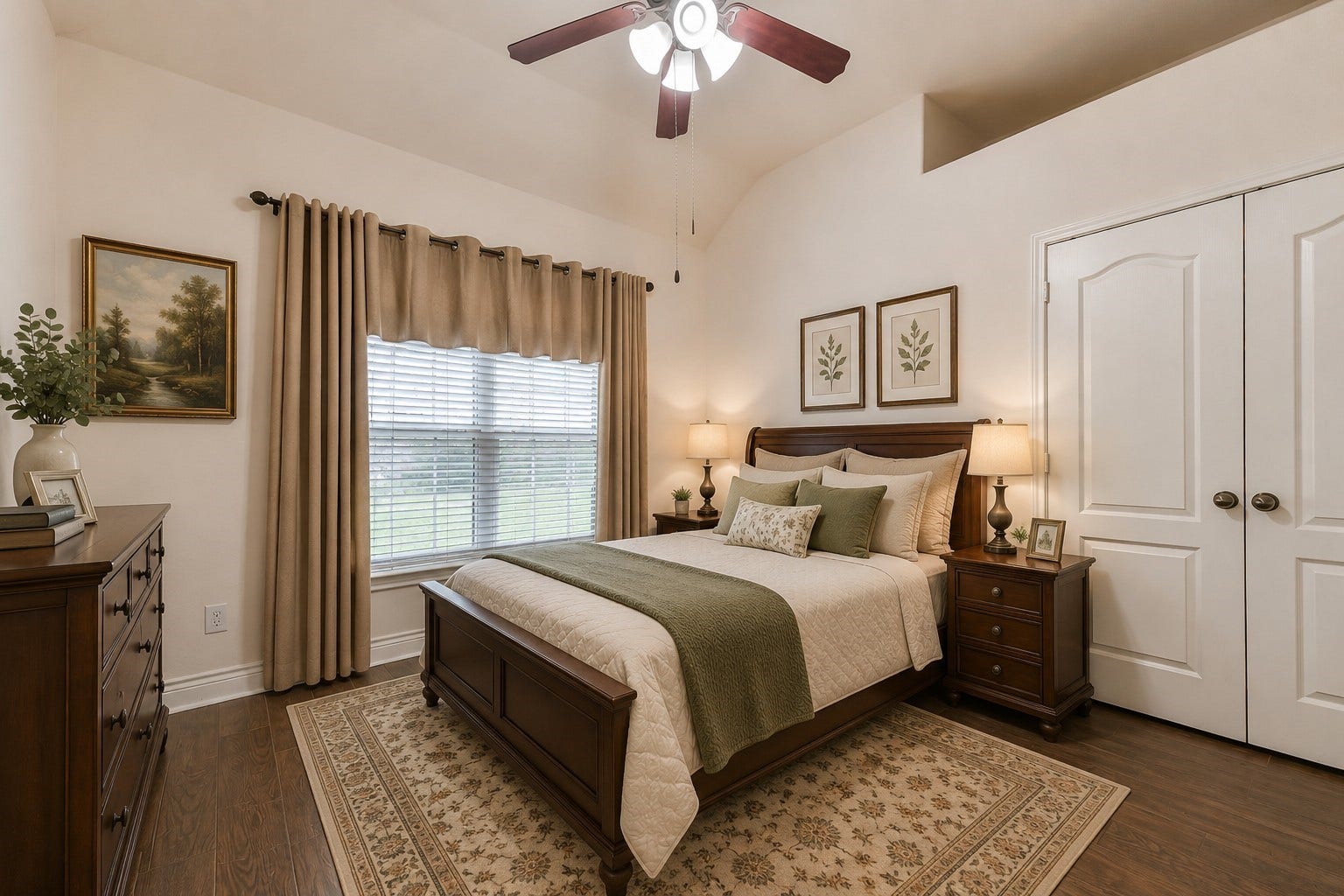 4055 Bentwood Drive, Dickinson, TX 77539 Furniture AI generated staging