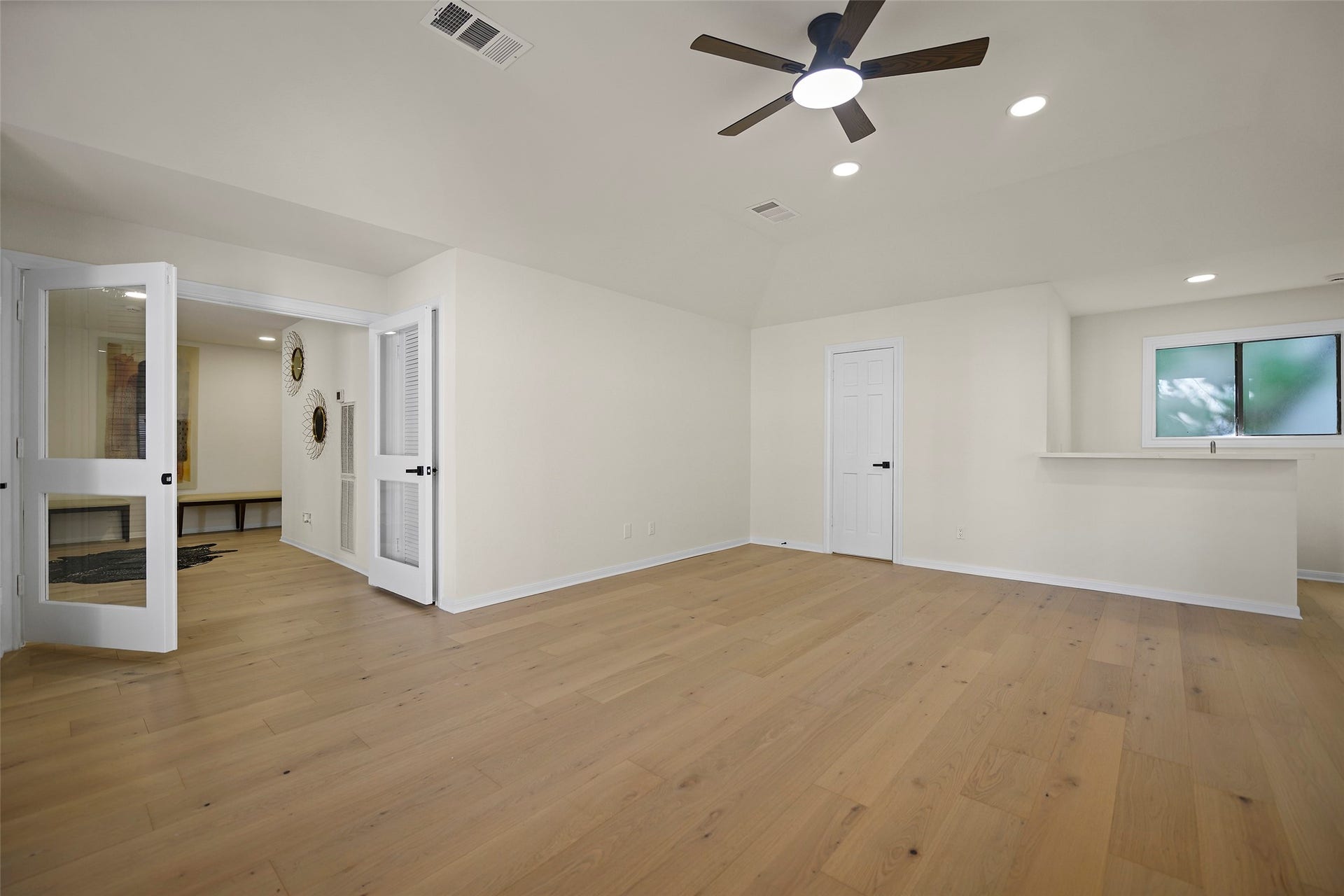 Game room with wet bar on 2nd floor
